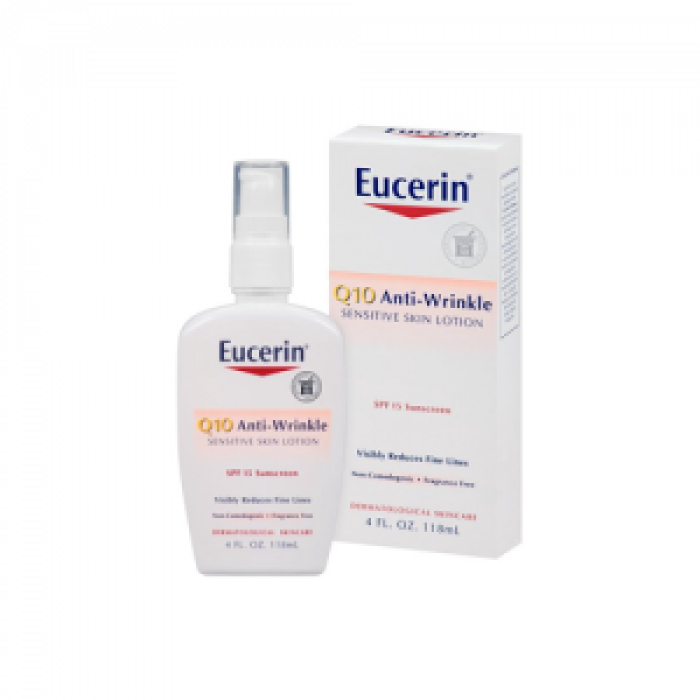 Eucerin Q10 Anti-Wrinkle Sensitive Lotion 4oz
