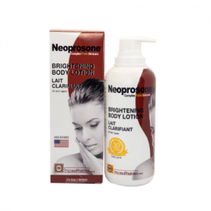 Neoprosone Lightening Body Lotion - Fades Dark Spots - 400ml / 13.5 fl oz