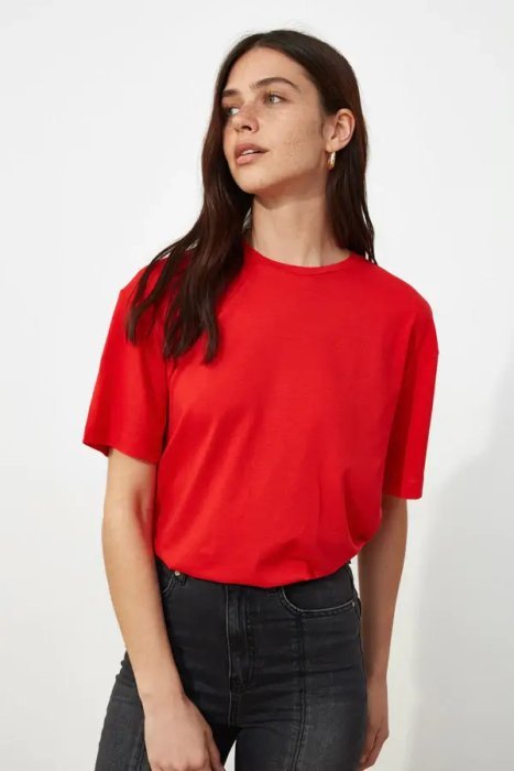 Red Boyfriend T-Shirt