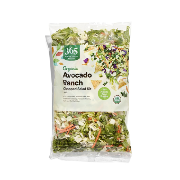 Organic Salad Kit Avocado Ranch