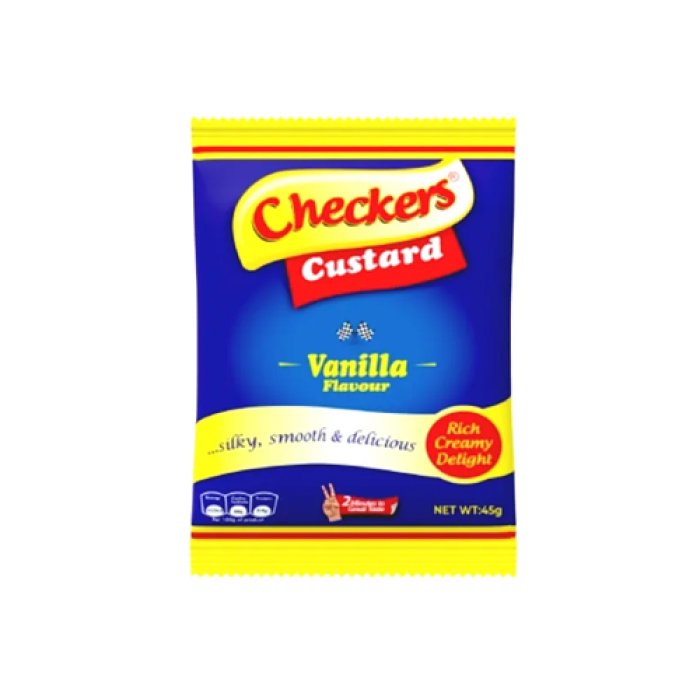 Checkers Custard  Sachet