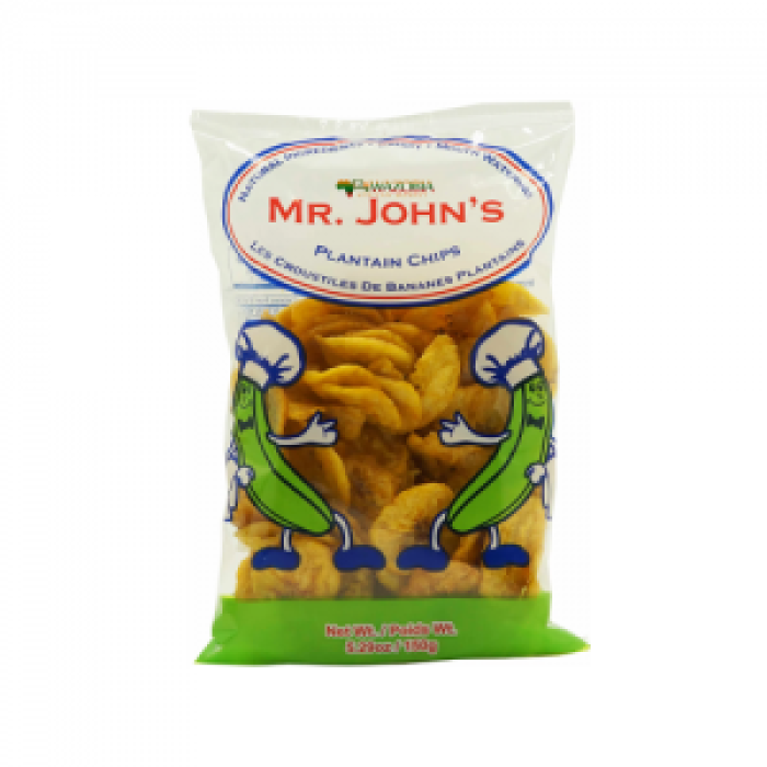 Mr. John Green Plantain Chips – 150 g