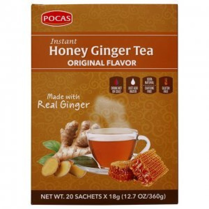 Honey Ginger Tea – Original Flavor – 20 Sachets (360 g)