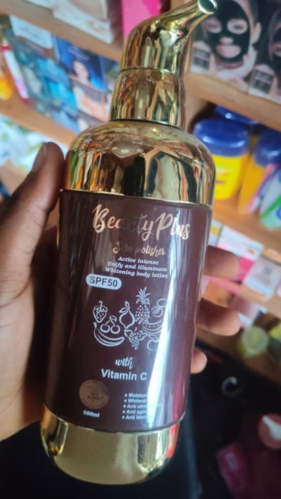 Beauty Plus Skin Polisher Whitening Body Lotion with Vitamin C