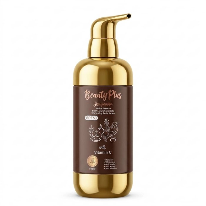 Beauty Plus Skin Polisher Whitening Body Lotion with Vitamin C