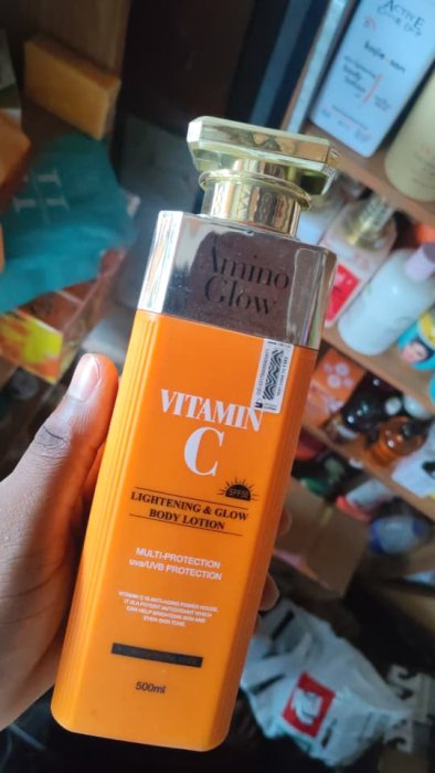 Amil Amino Glow Vitamin C Lightening & Glow Body Lotion