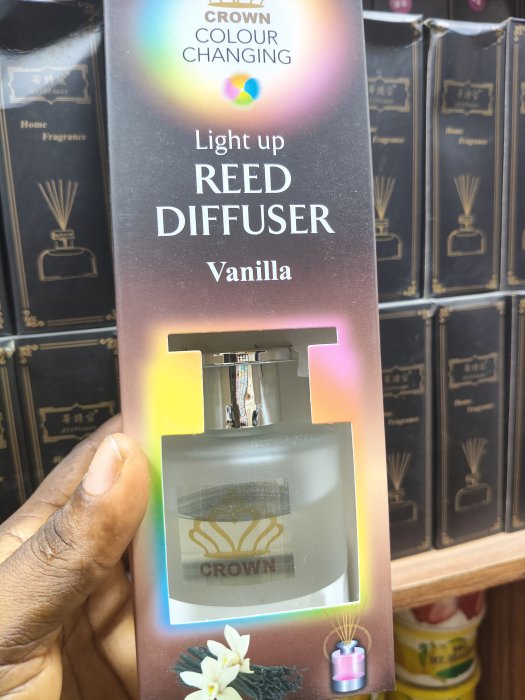 Light up Reed diffuser vanilla