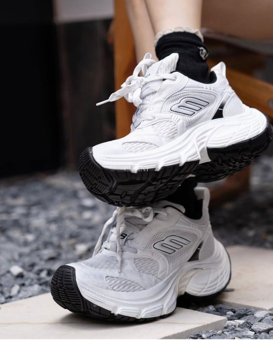 Chanel White Chunky Sneakers