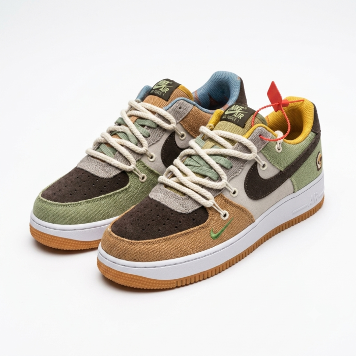 Nike Air Force 1 Low Multitexture SailBurlap Sneakers