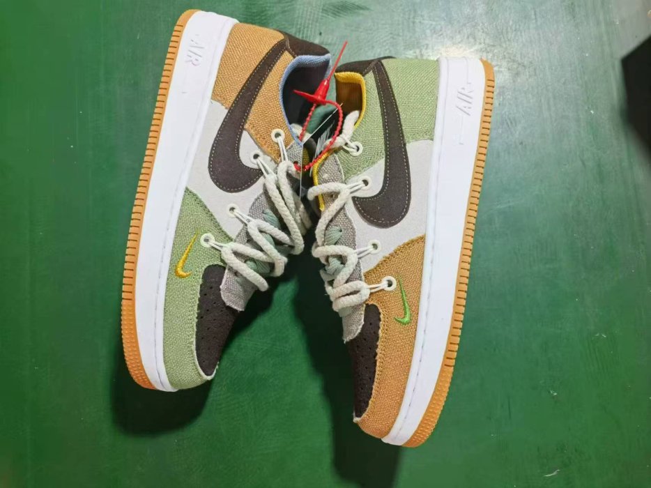 Nike Air Force 1 Low Multitexture SailBurlap Sneakers