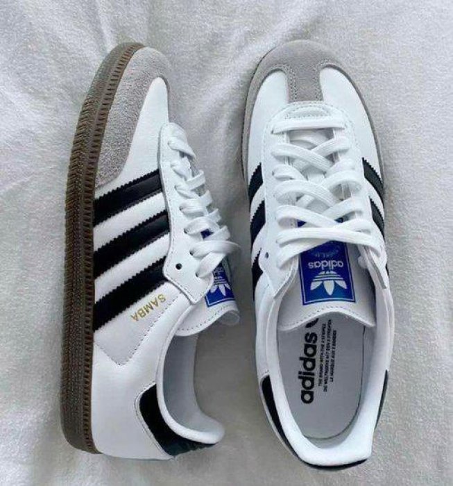 Adidas Samba OG Shoes - White Black Gum