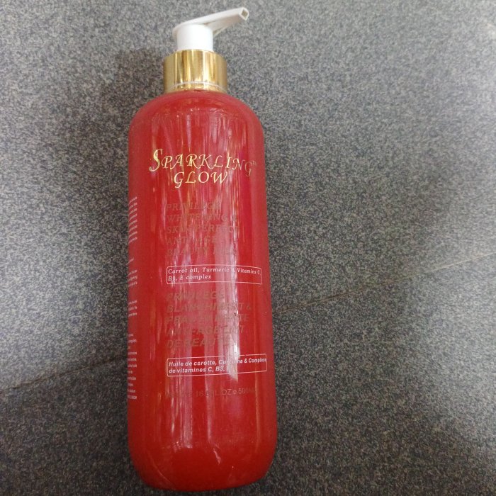 Sparkling Glow lotion