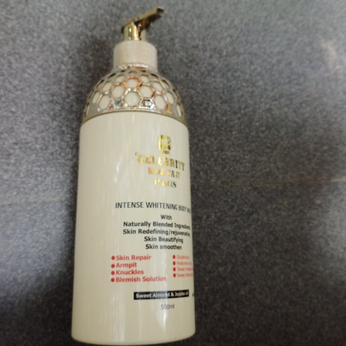 Celebrity white lotion