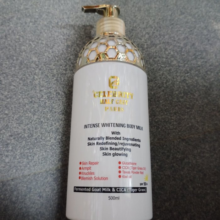 Celebrity white lotion