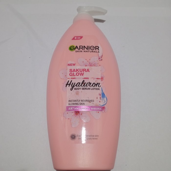 Garnier sakura lotion