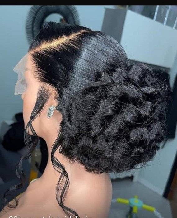 360 Bridal wig