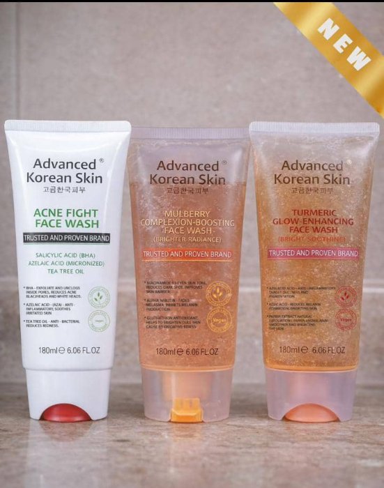 Advanced Korean face wash