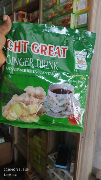 CHT GREAT GINGER DRINK