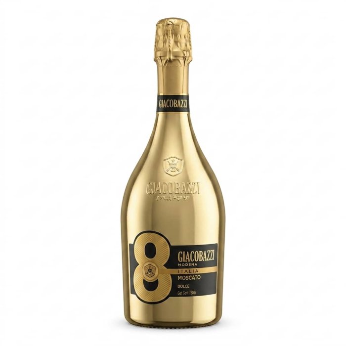 Giacobazzi 8 Moscato Dolce Gold Edition Sparkling Wine