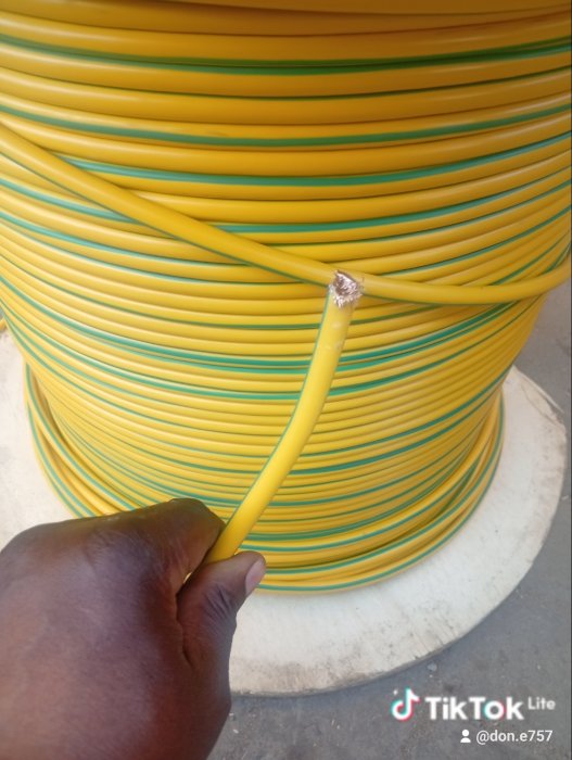 25mm single earthing cable