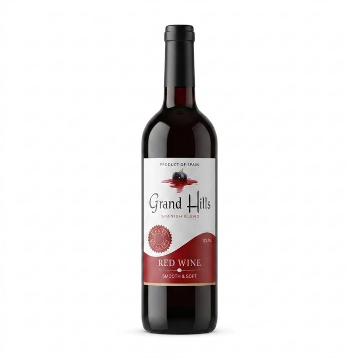 Grand Hills Spanish Blend Red Wine