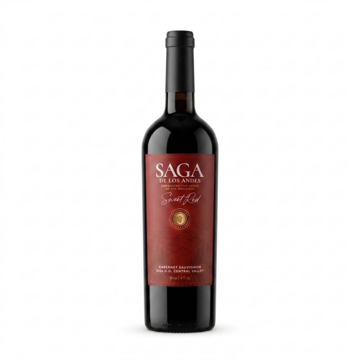 Saga De Los Andes Sweet Red Cabernet Sauvignon