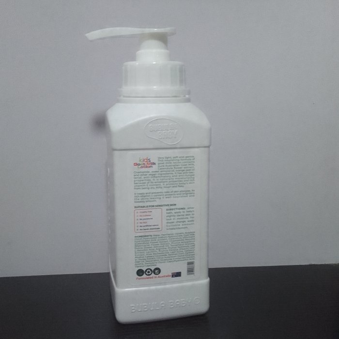 Kids goat milk lotion