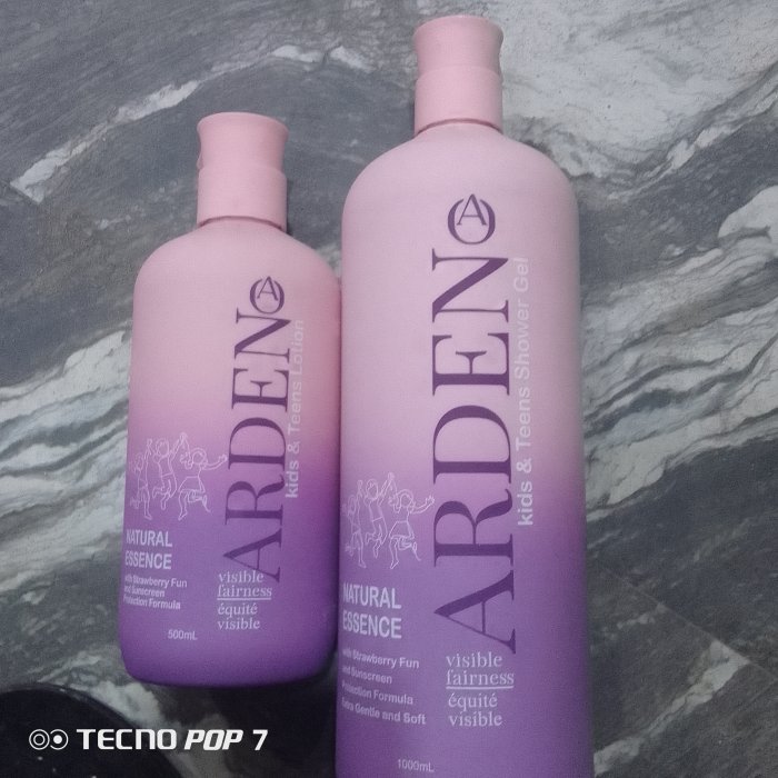 Arden body lotion and bath