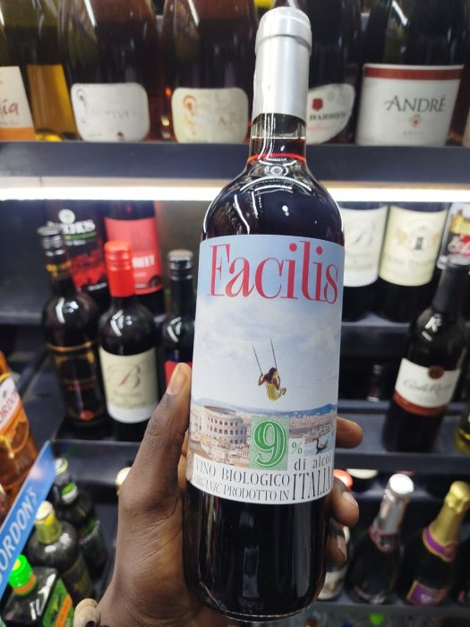 Facilis Organic Italian Red Wine