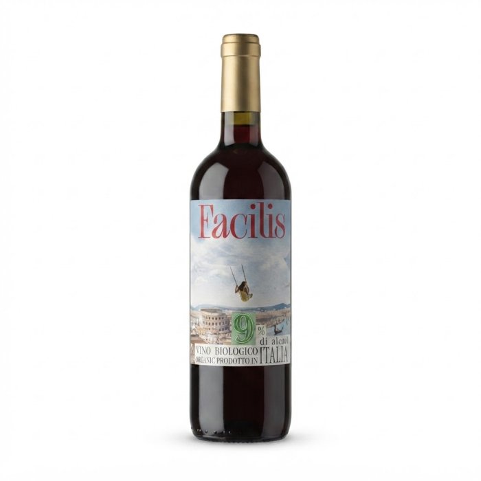 Facilis Organic Italian Red Wine