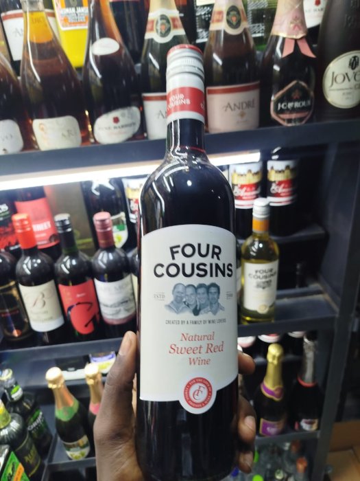 Four Cousins Natural Sweet Red Wine