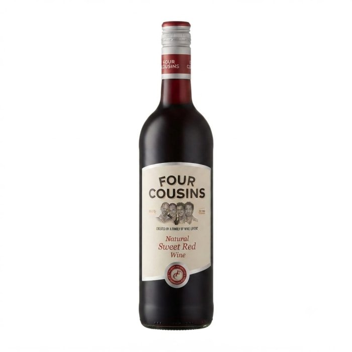 Four Cousins Natural Sweet Red Wine
