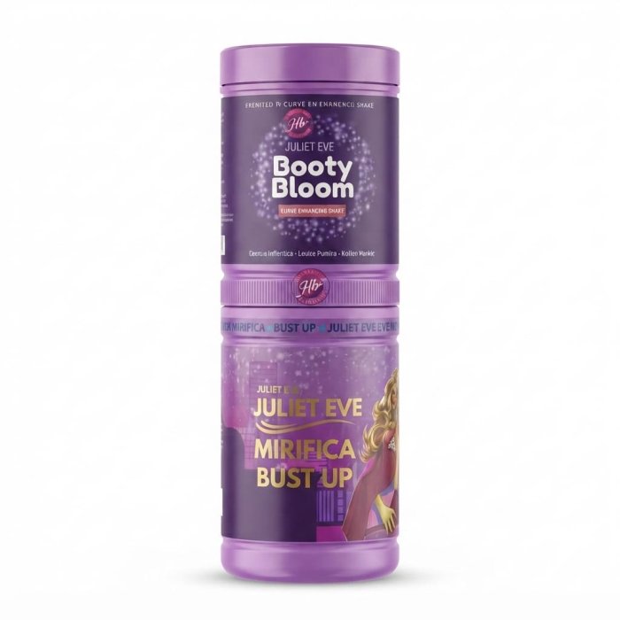 Juliet Eve Booty Bloom & Mirifica Bust Up Combo Jar