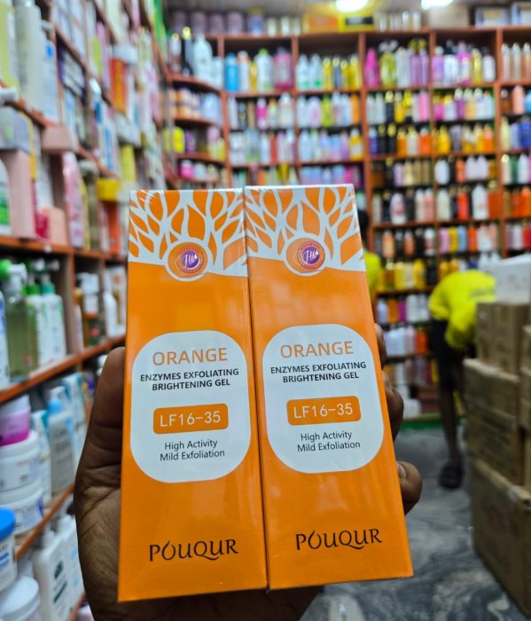 Pouqur Orange Enzymes Exfoliating Brightening Gel
