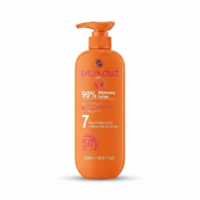 Evelyn Cruiz 99% Whitening Lotion
