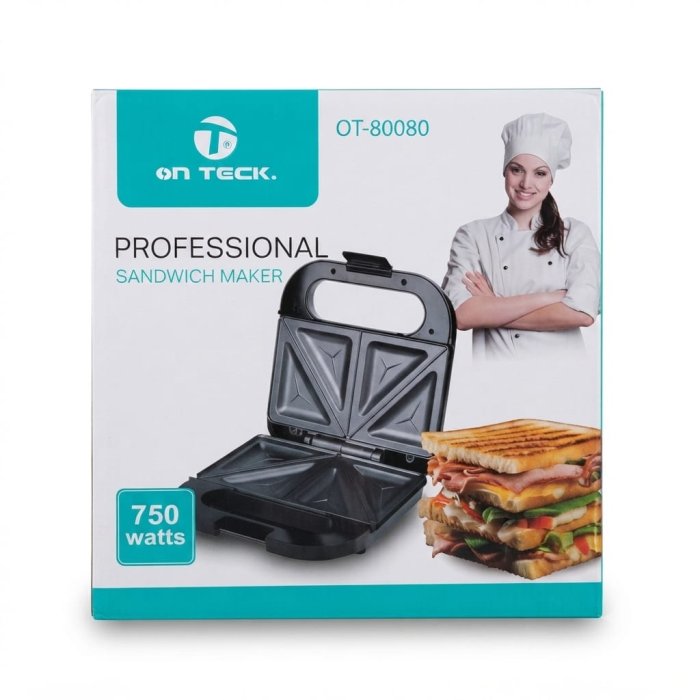 On Teck Professional Sandwich Maker OT-80080