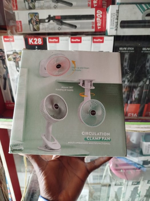 Multi-Angle Circulation Clamp Fan