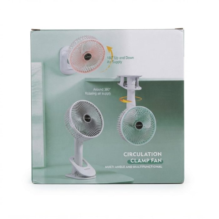 Multi-Angle Circulation Clamp Fan