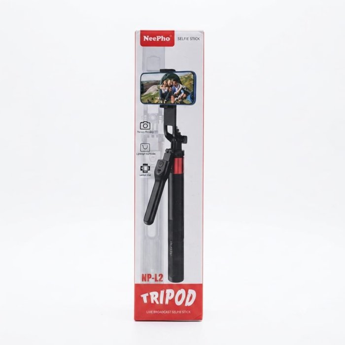 NeePho NP-L2 Tripod Live Broadcast Selfie Stick