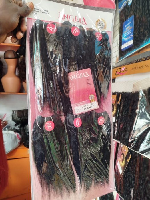 Short Kinky Curly Black Wig