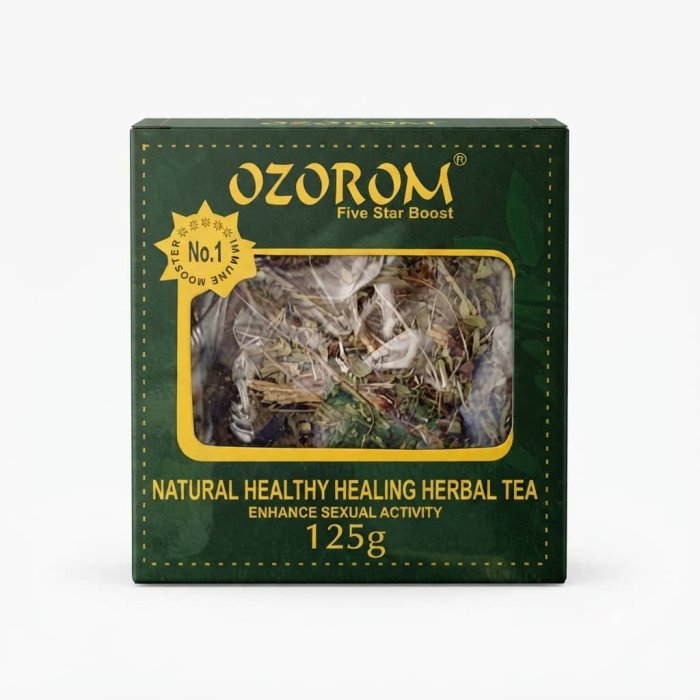 Ozorom Five Star Boost Natural Healthy Healing Herbal Tea - 125g