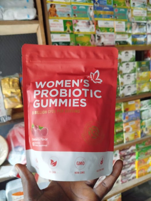 Women's Probiotic Gummies - Cranberry Flavor (60 Count)