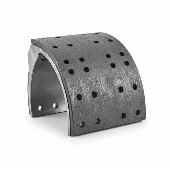 Heavy-Duty Curved Brake Shoe Lining Segment