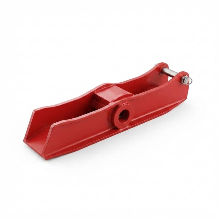 Red Heavy-Duty Fabricated Steel Suspension Equalizer Beam
