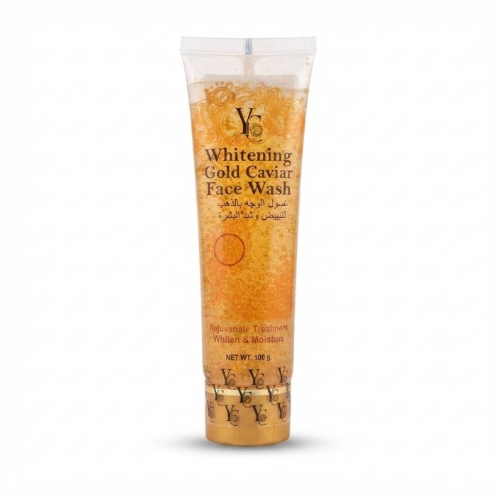 Yc Whitening Gold Caviar Face Wash - 100g