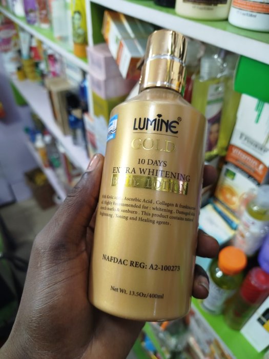 Lumine Gold 10 Days Extra Whitening Body Lotion - 400ml