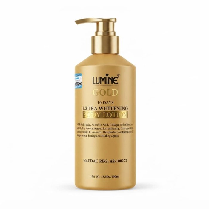 Lumine Gold 10 Days Extra Whitening Body Lotion - 400ml
