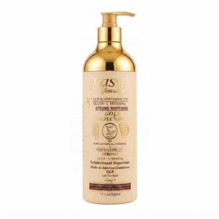 Easy Glow Gold Injection Strong Whitening Body Milk - 538ml