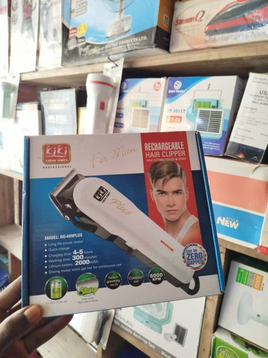 Kiki New Gain Professional Rechargeable Hair Clipper Model NG-899PLUS