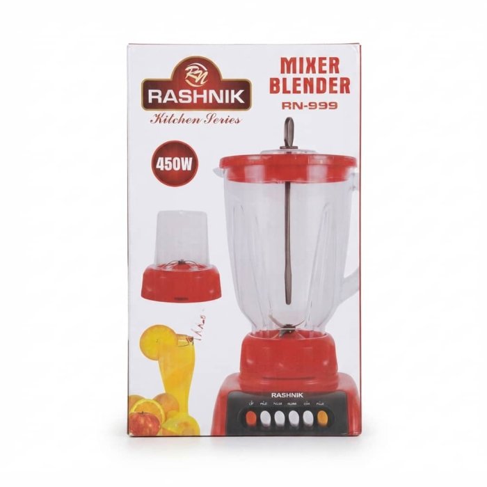 Rashnik Kitchen Series Mixer Blender RN-999 (450W)